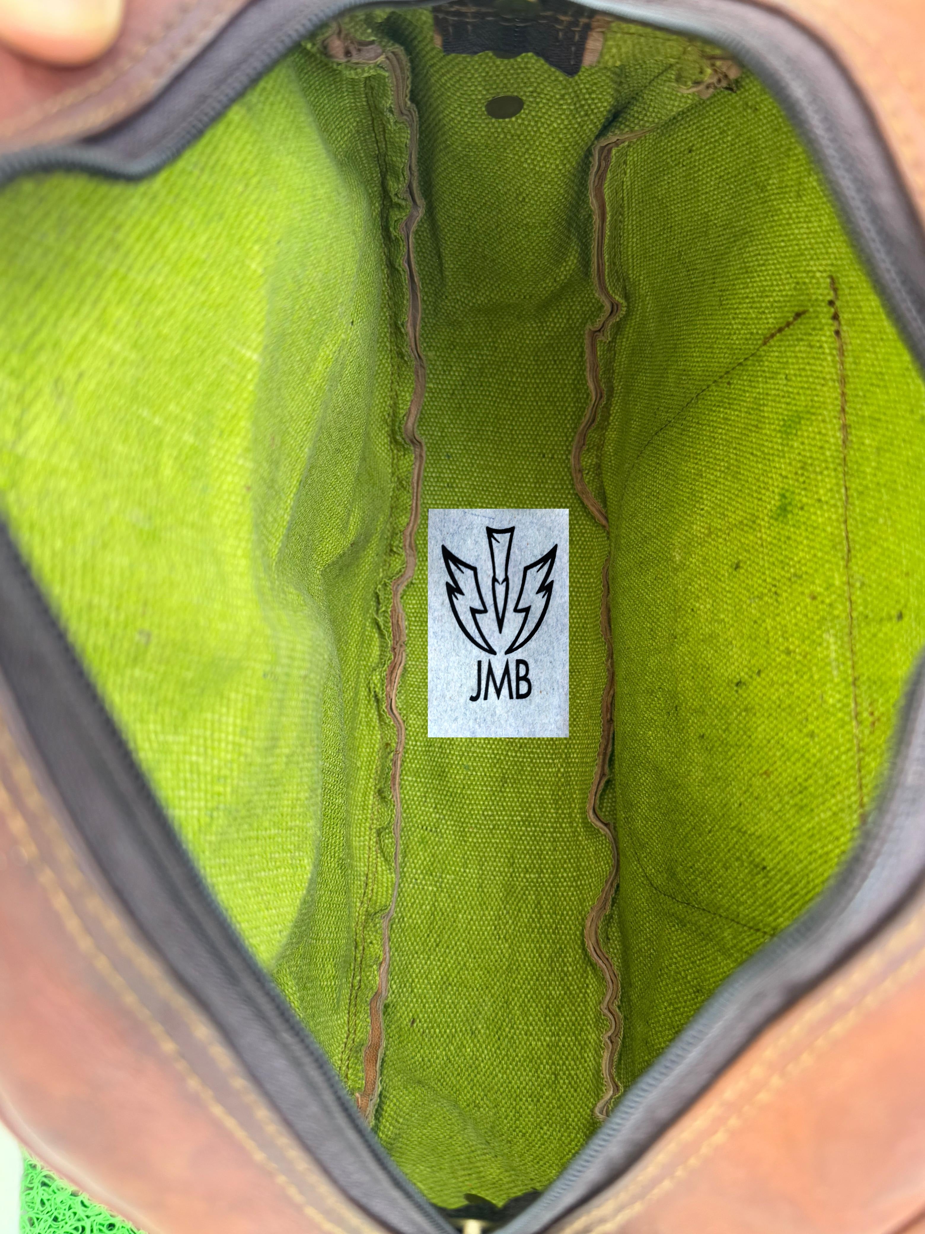 Women's Round Leather Crossbody Bag – Shoulder Handbag & Satchel Purse by JasolCraft