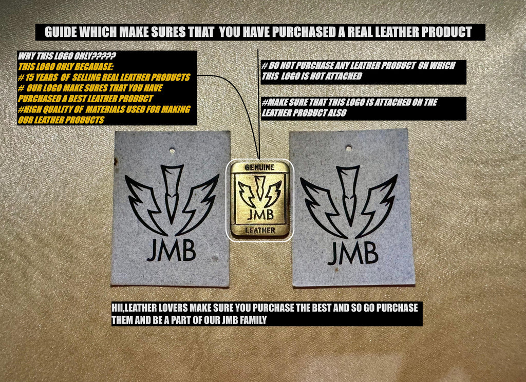 Set 3x Motorcycle Leather Saddlebag